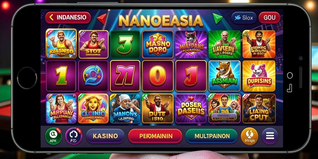 neko4d - Tampilan level dengan grafis indah dan penuh warna.